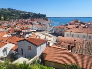 Blick auf Tartini-Platz Piran